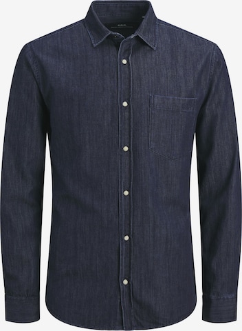 R.D.D. ROYAL DENIM DIVISION - Camisa 'RDDLESNER' en azul: frente