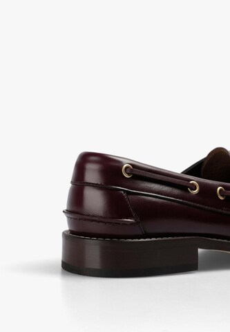 Scalpers Mockasin i röd