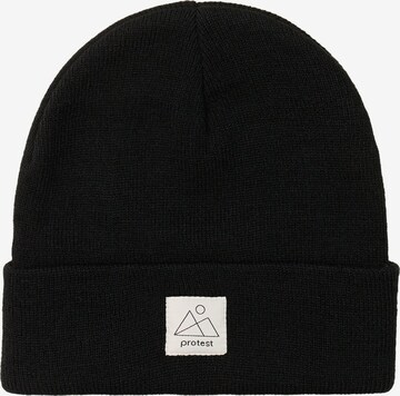 PROTEST Mütze 'PRTPri' in Schwarz: Vorderseite