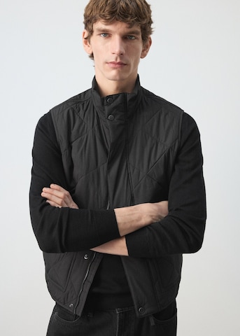 MANGO MAN Vest 'Hugo' in Black
