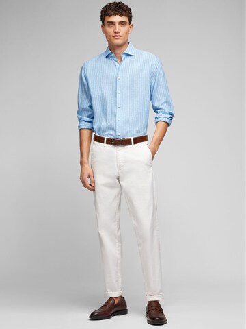 HECHTER PARIS Regular fit Overhemd in Blauw