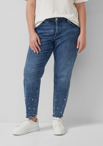 Effilé Jean s.Oliver en bleu