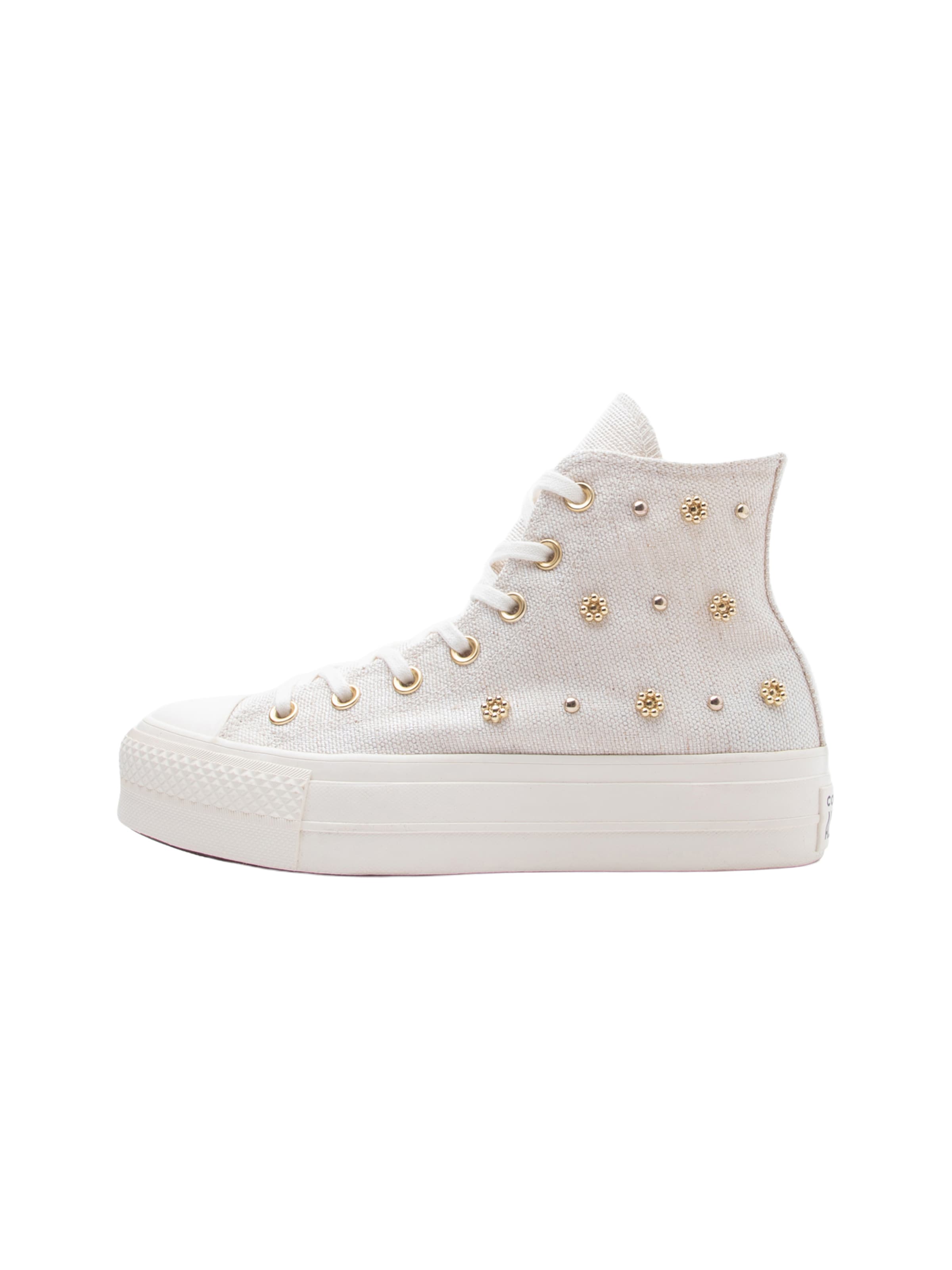 CONVERSE - Sapatilhas altas 'CTAS' em branco: frente