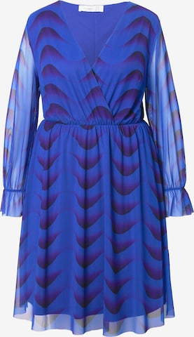 MIAMODA Dress in Blue: front