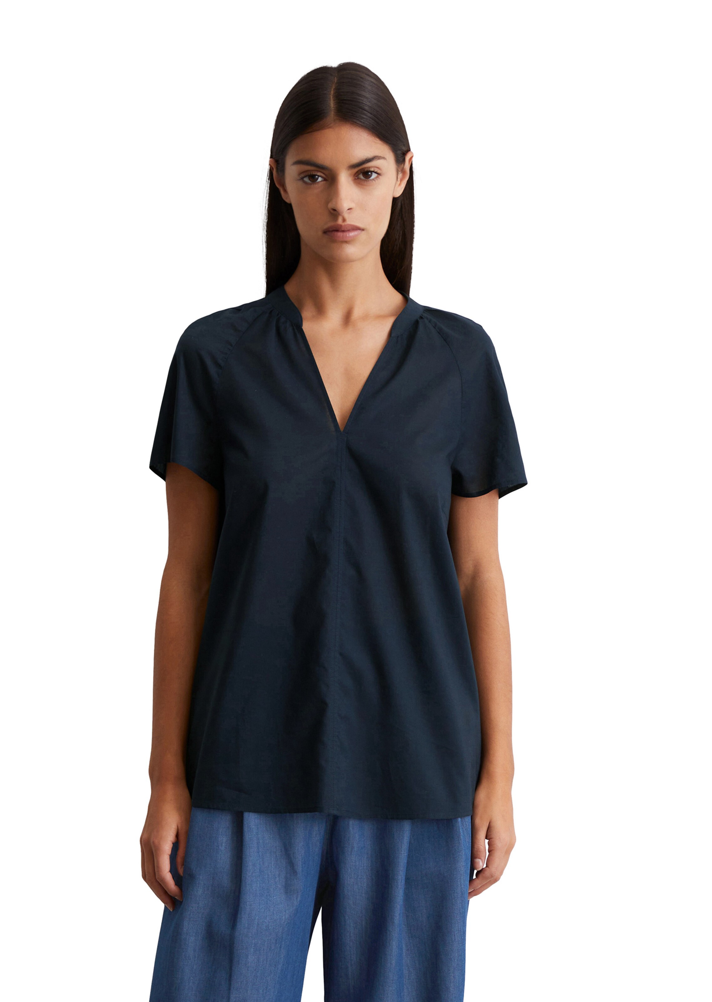 Marc O'Polo Blouse in Blue: front