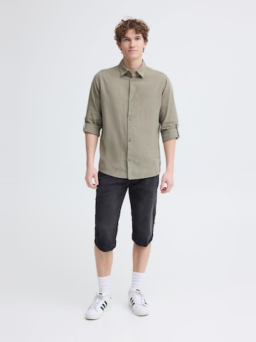 INDICODE JEANS - Slimfit Calças de ganga ' IDQuince ' em preto