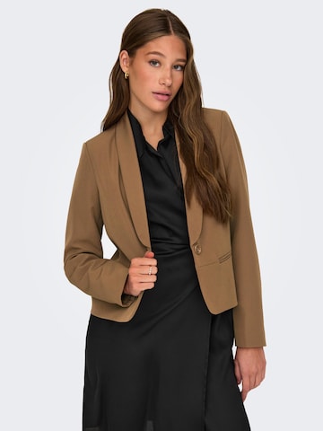 ONLY - Blazer 'ELLY' en marrón: frente