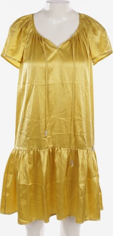 John Galliano Dress in XXS in Yellow: front
