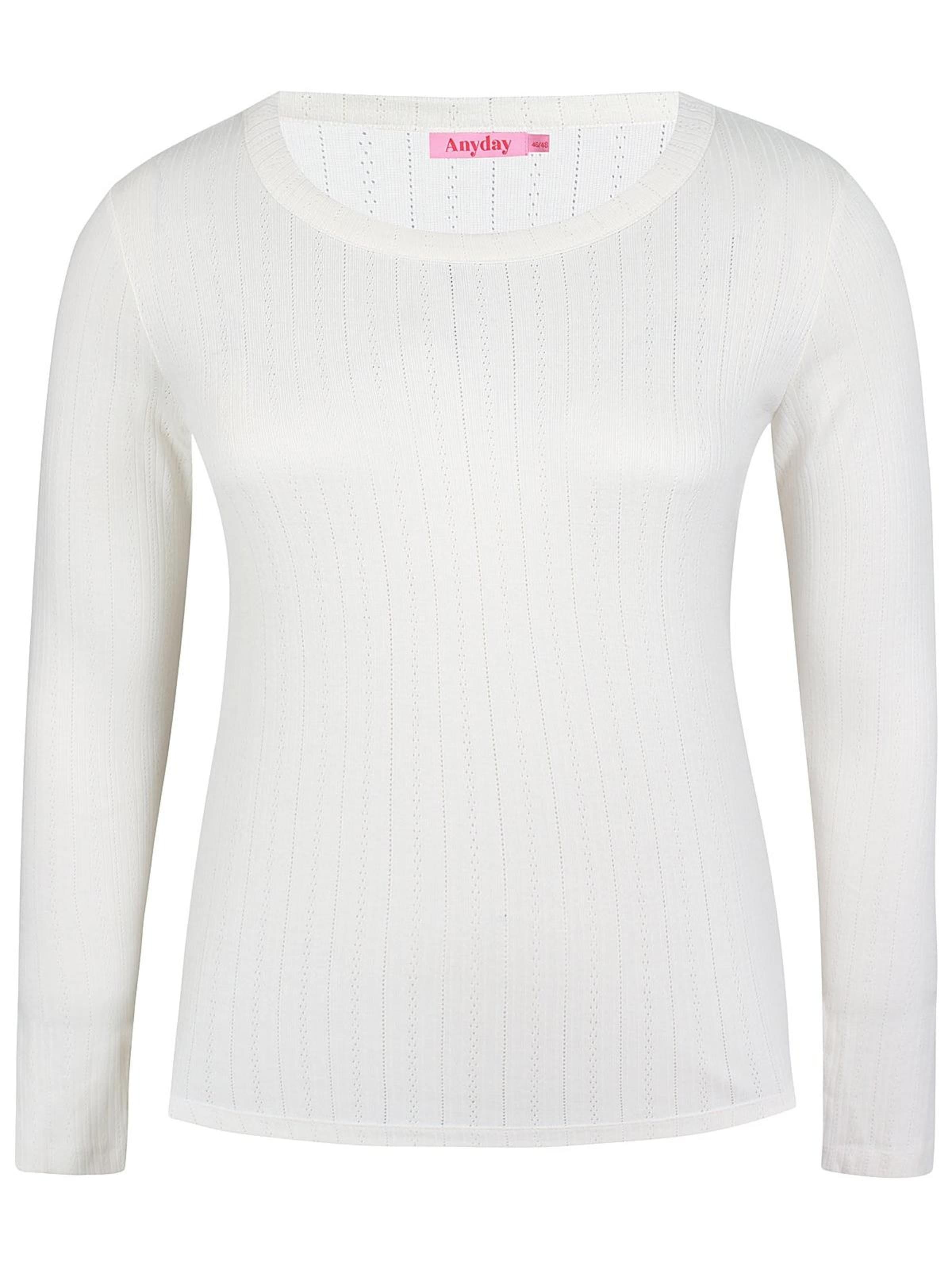 Anyday Trui 'Magnolia 350' in Beige: voorkant