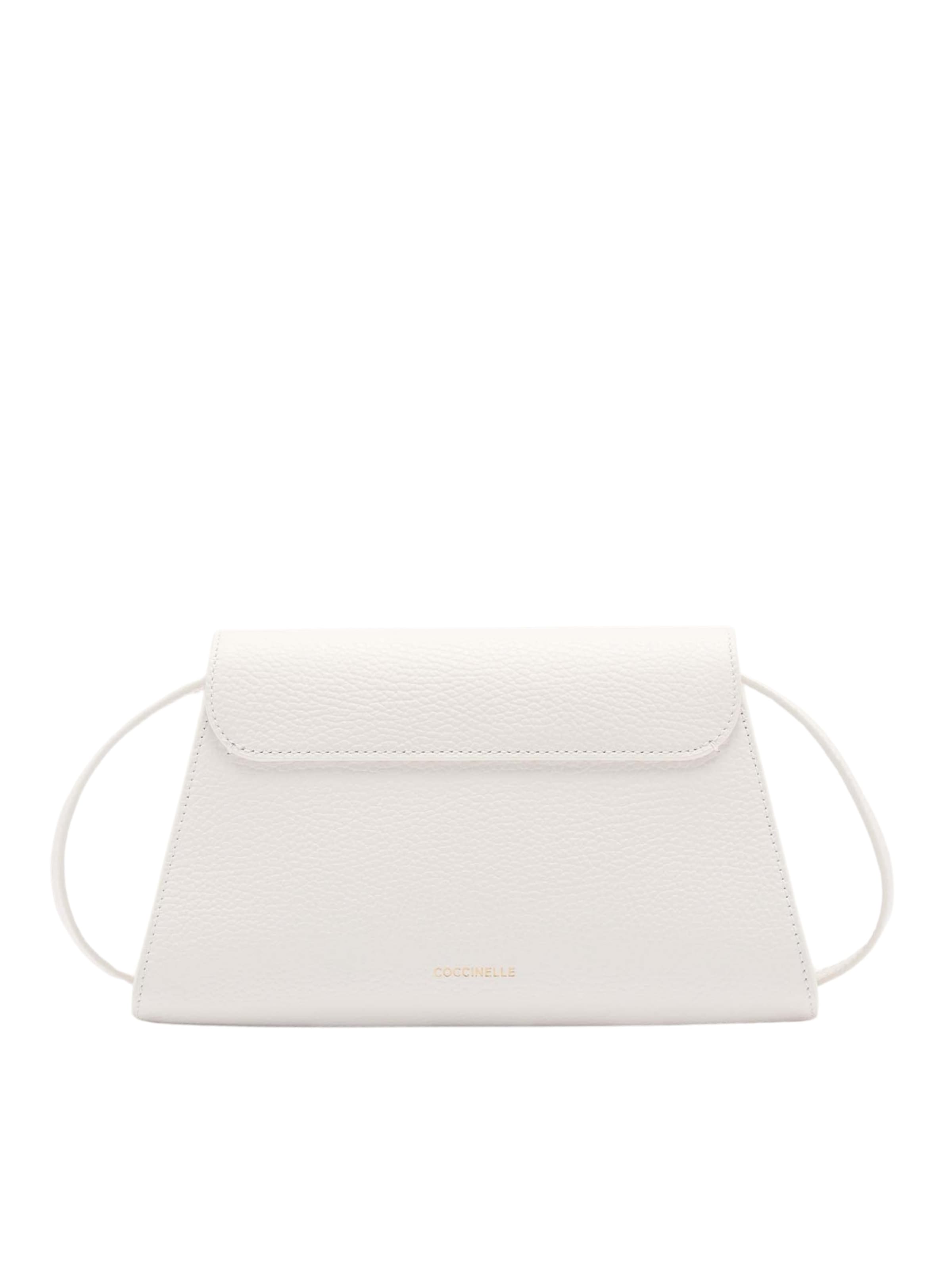 Borsa a mano 'Coccinelle Dew 3' di Coccinelle in bianco