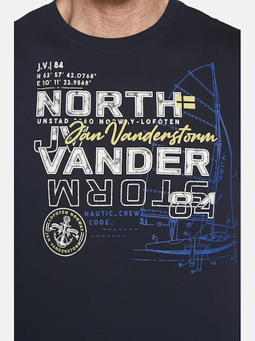 T-Shirt ' Frimann ' Jan Vanderstorm en bleu