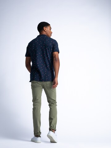 Petrol Industries Shirt 'Seashore' in Blue