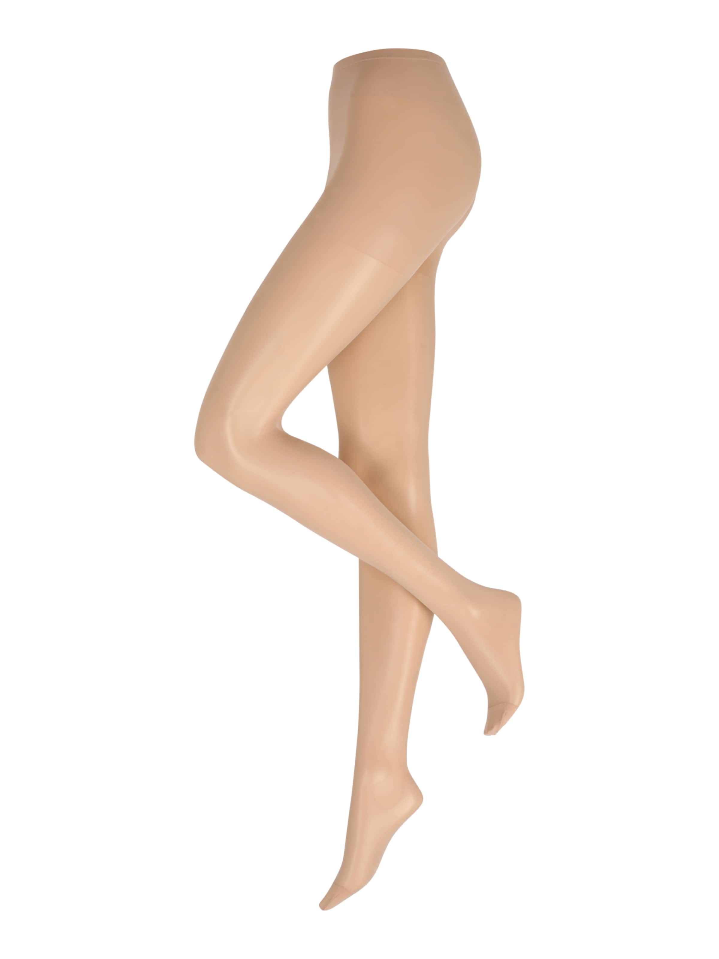 Lindex Λεπτό καλσόν σε μπεζ: μπροστά