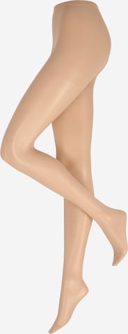 Collants Lindex en beige : devant