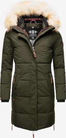 Manteau d’hiver 'Halina' NAVAHOO en vert : devant