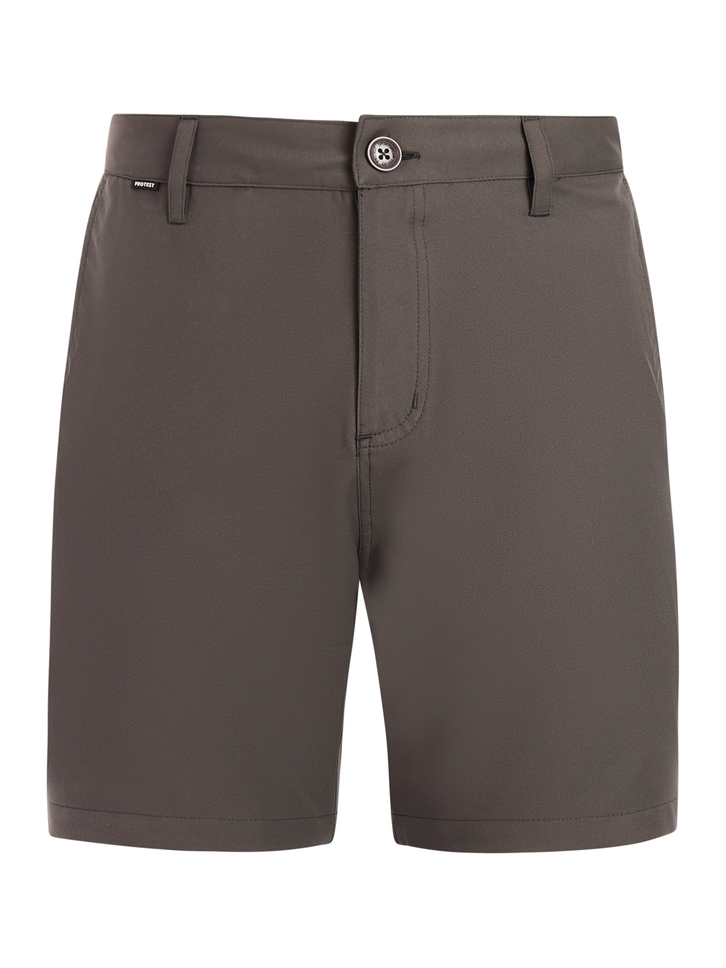 PROTEST Badeshorts 'PRTJeremy'‌‌‌‌‌‌‌‌‌ in Grau: Vorderseite