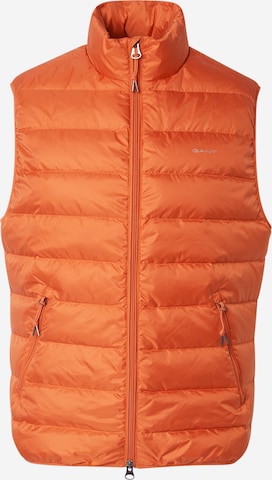 Gilet GANT en orange : devant