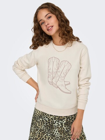 JDY - Sweatshirt 'JDYPARIS' em cinzento