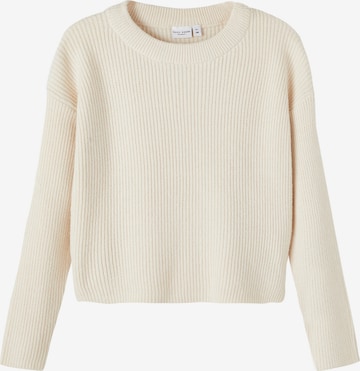 NAME IT Sweater 'Vajsa' in White: front