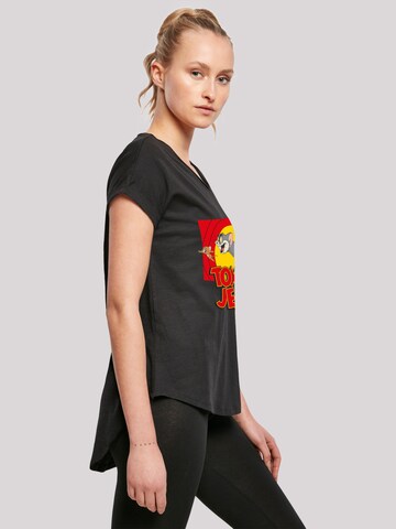 T-shirt 'Tom and Jerry TV Serie Chase Scene' F4NT4STIC en noir
