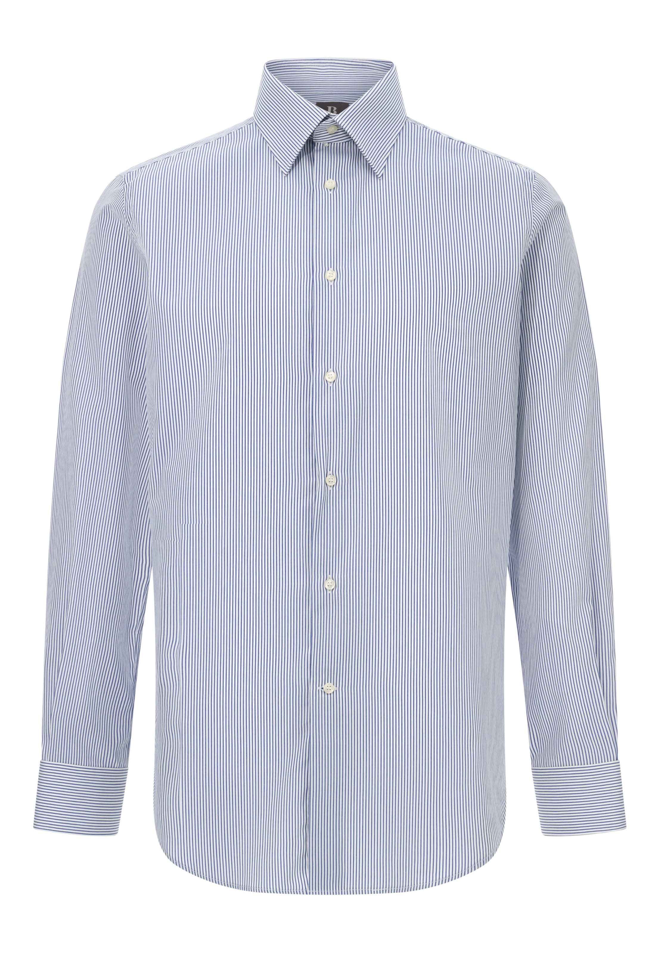 Boggi Milano Средняя посадка Рубашка в Синий: спереди