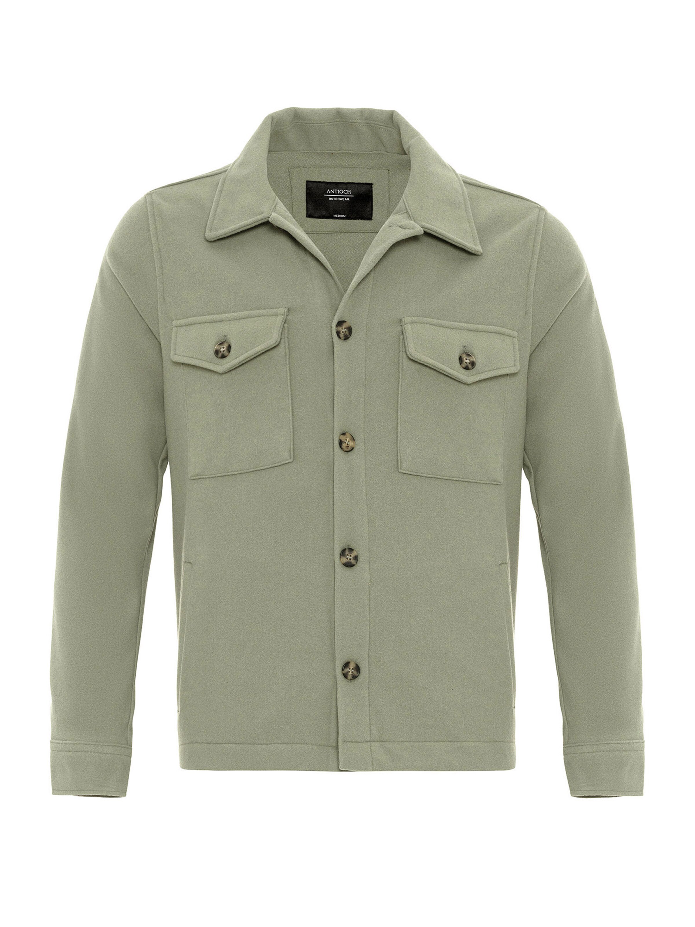 Antioch Regular fit Overhemd in Groen: voorkant