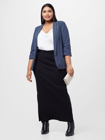 Blazer 'PCBOSELLA' PIECES Curve en bleu