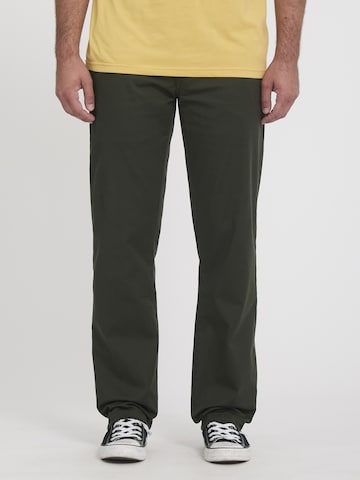 regular Pantaloni chino 'Frickin Modern' di Volcom in nero: frontale