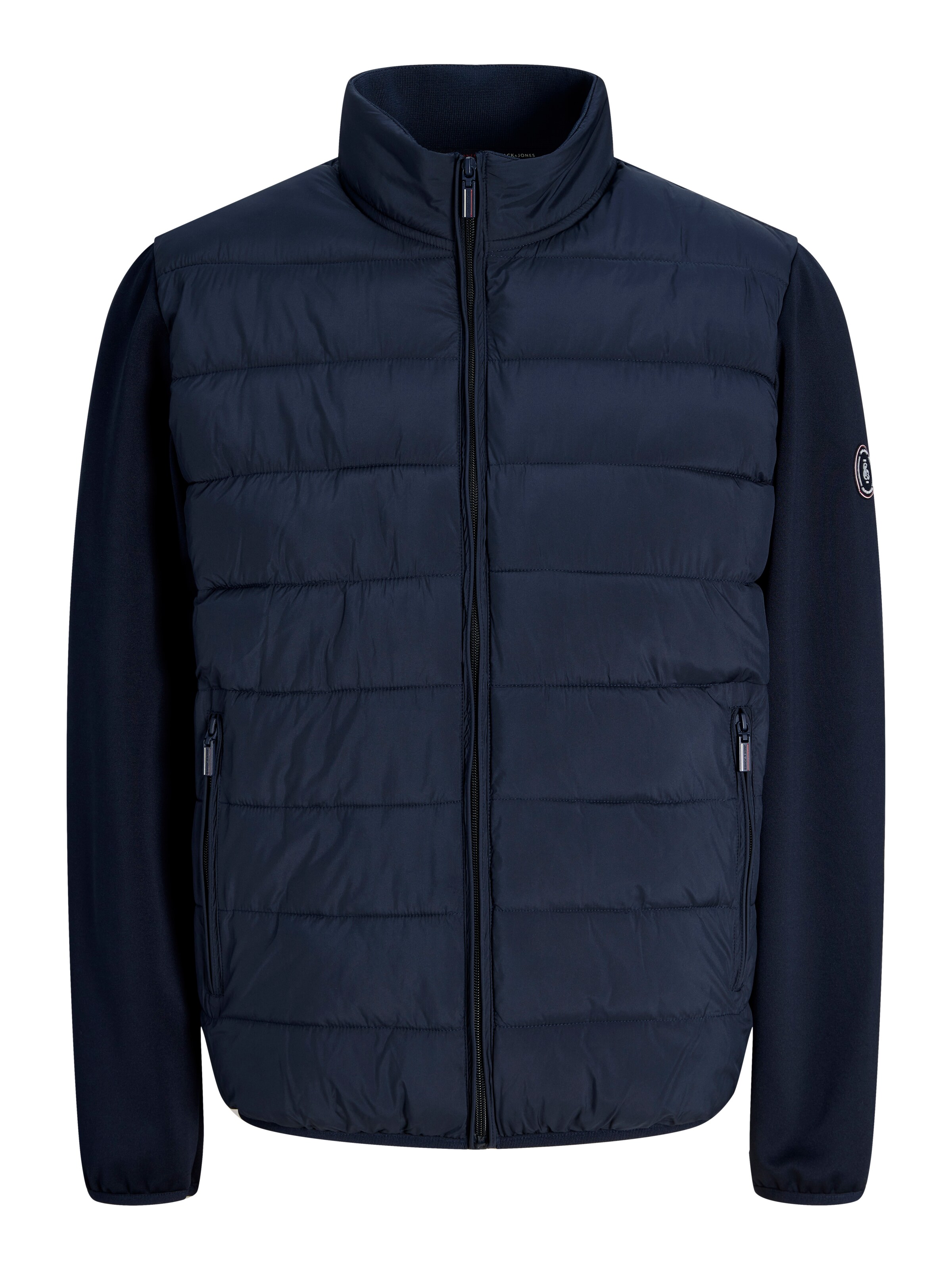 Jack & Jones Plus Prechodná bunda 'JJETATE' - Modrá: predná strana
