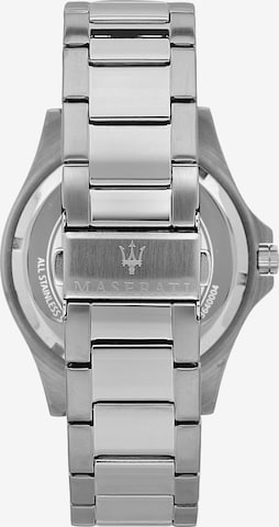 Maserati Uhr in Silber