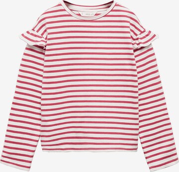 MANGO KIDS T-shirt 'LINA' i röd: framsida