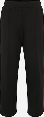 Vero Moda Petite Loosefit Broek 'PANNA' in Zwart: voorkant