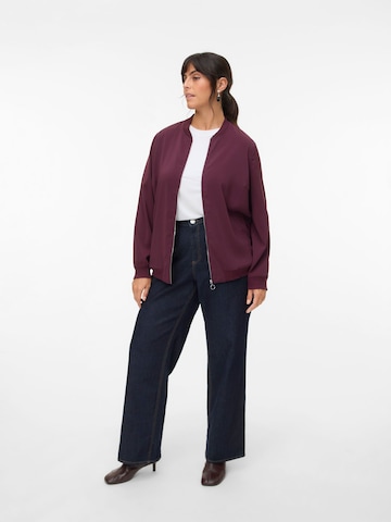 Vero Moda Curve Демисезонная куртка в Красный: спереди