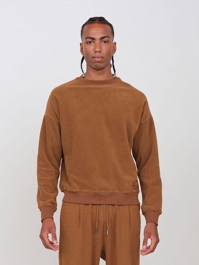 OWN Off With Nature Sweatshirt 'Pile Girocollo' in Copper, Item view