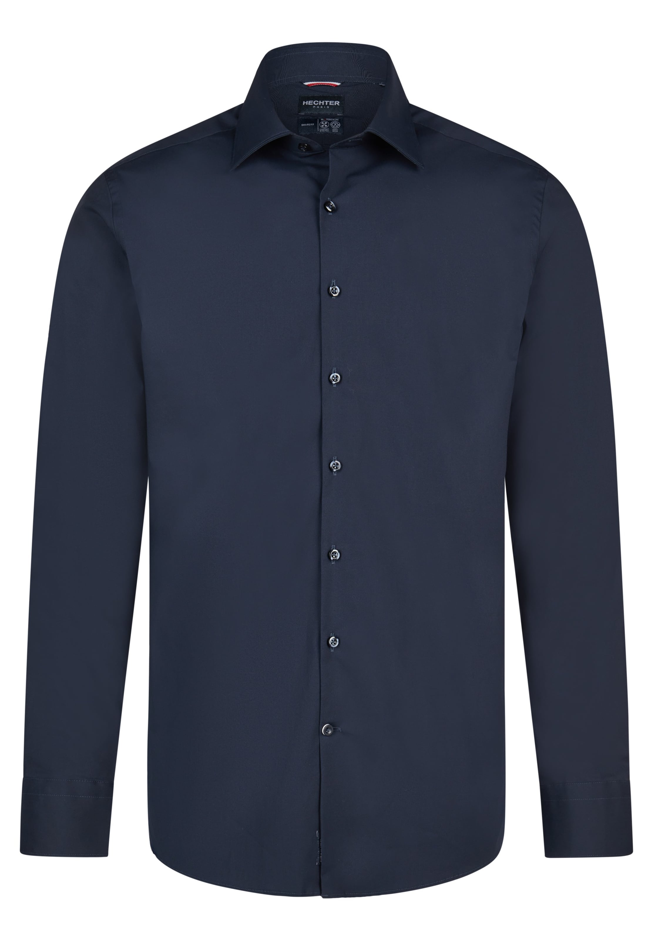 HECHTER PARIS Zakelijk overhemd 'KENT DRESS SF' in 39 in de kleur Donkerblauw, Productweergave
