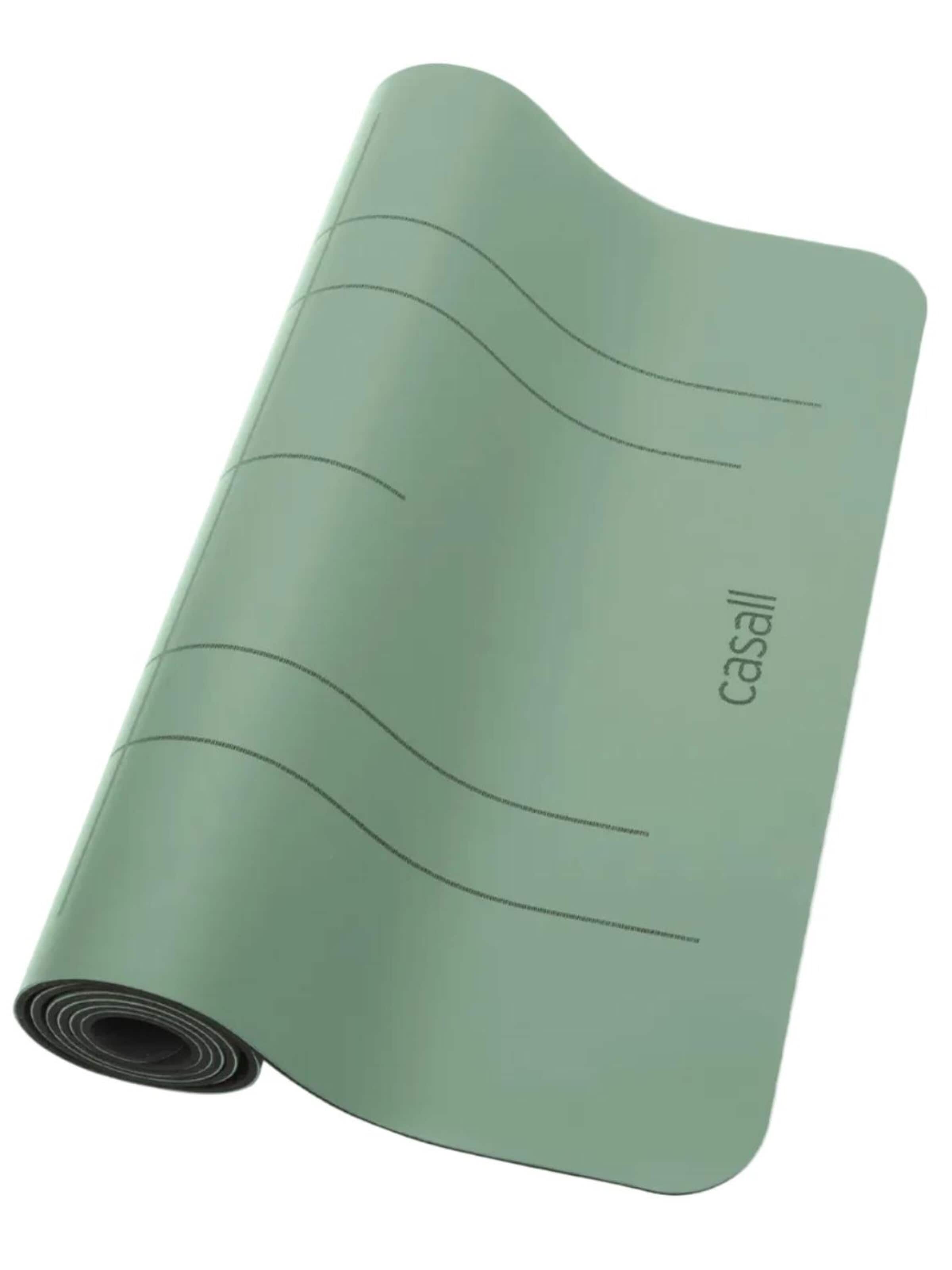 Casall Matte 'Grip & Cushion'‌ in Grün: Vorderseite