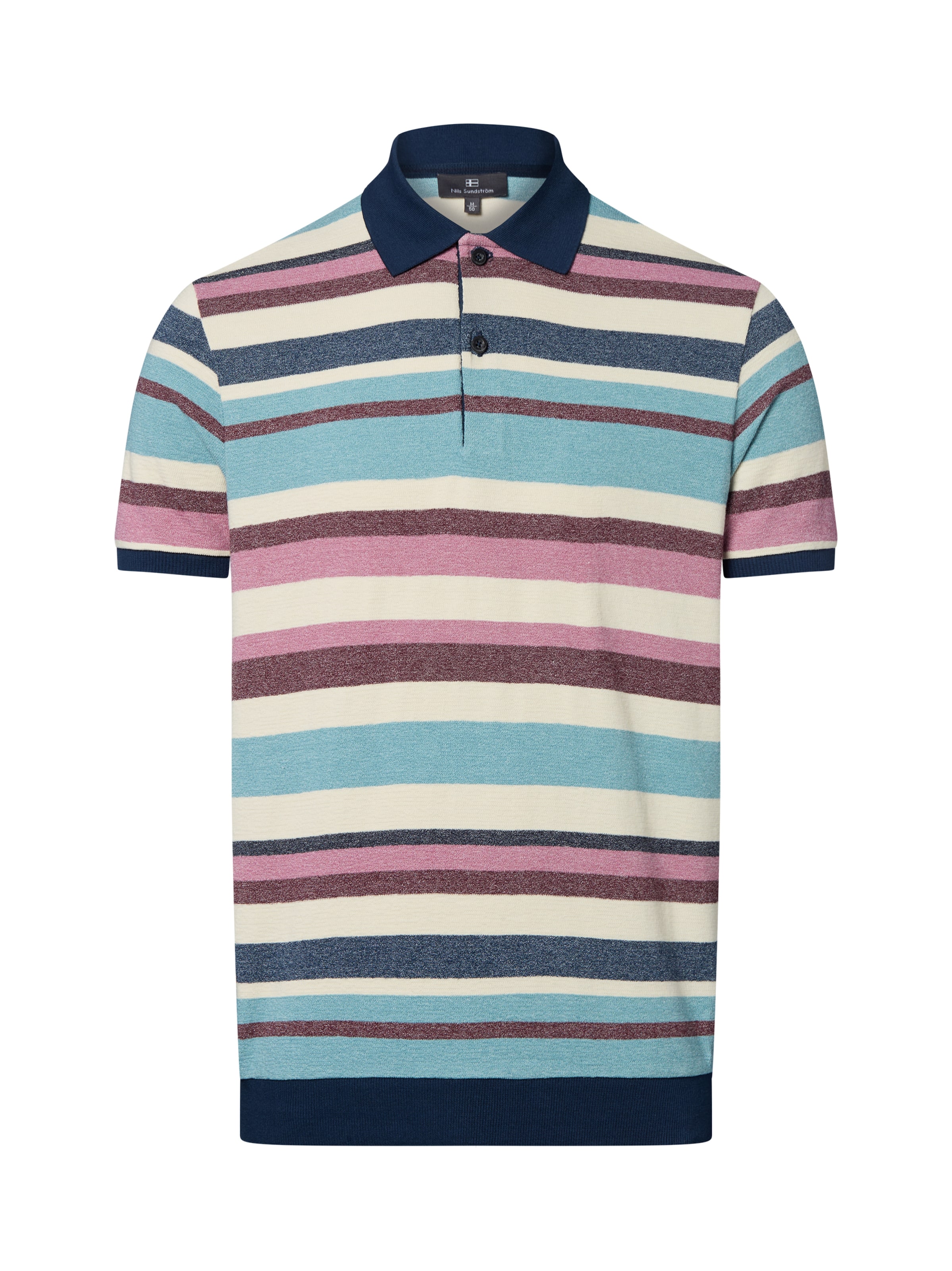 T-Shirt Nils Sundström en bleu : devant