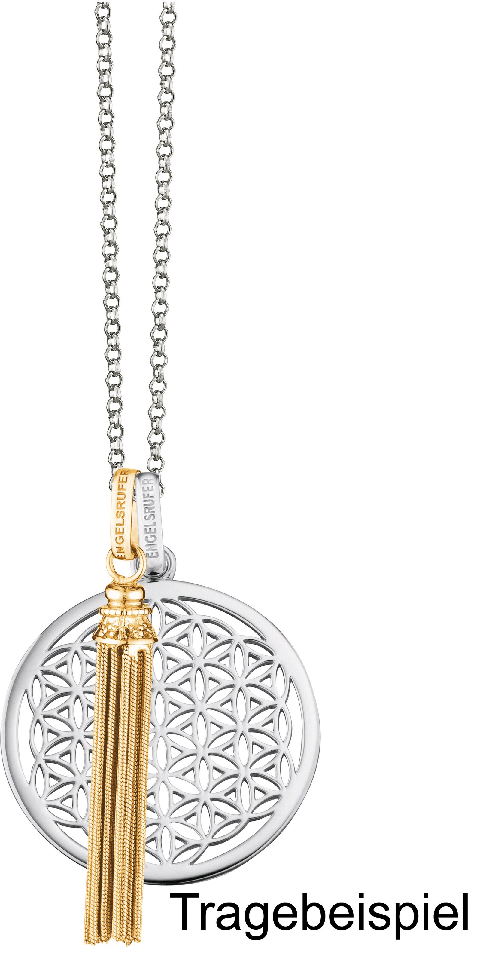 Engelsrufer Pendant 'Lebensblume' in Silver