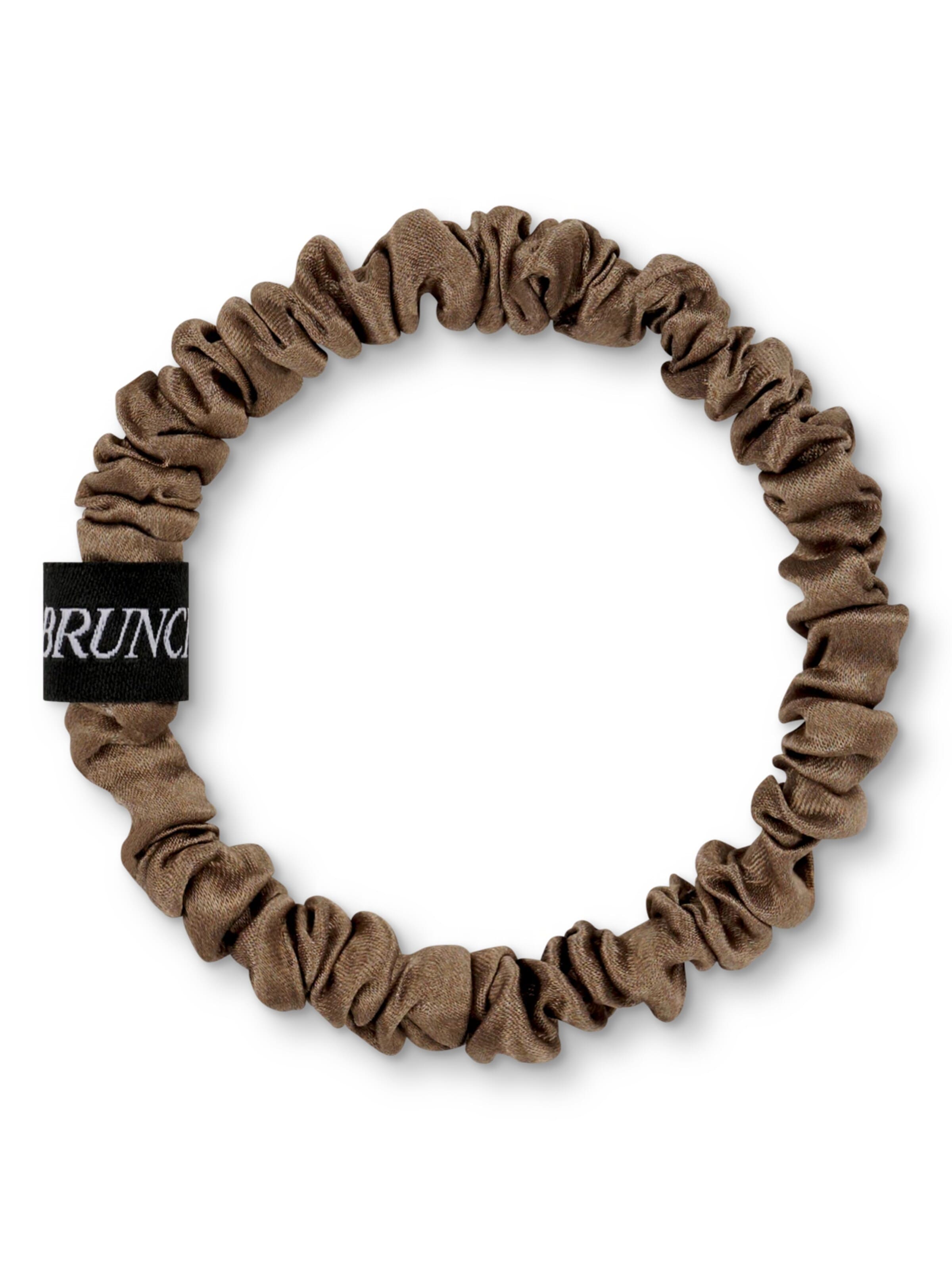 BRUNCHIES® Hair Jewelry 'Snake Skin' in Brown: front