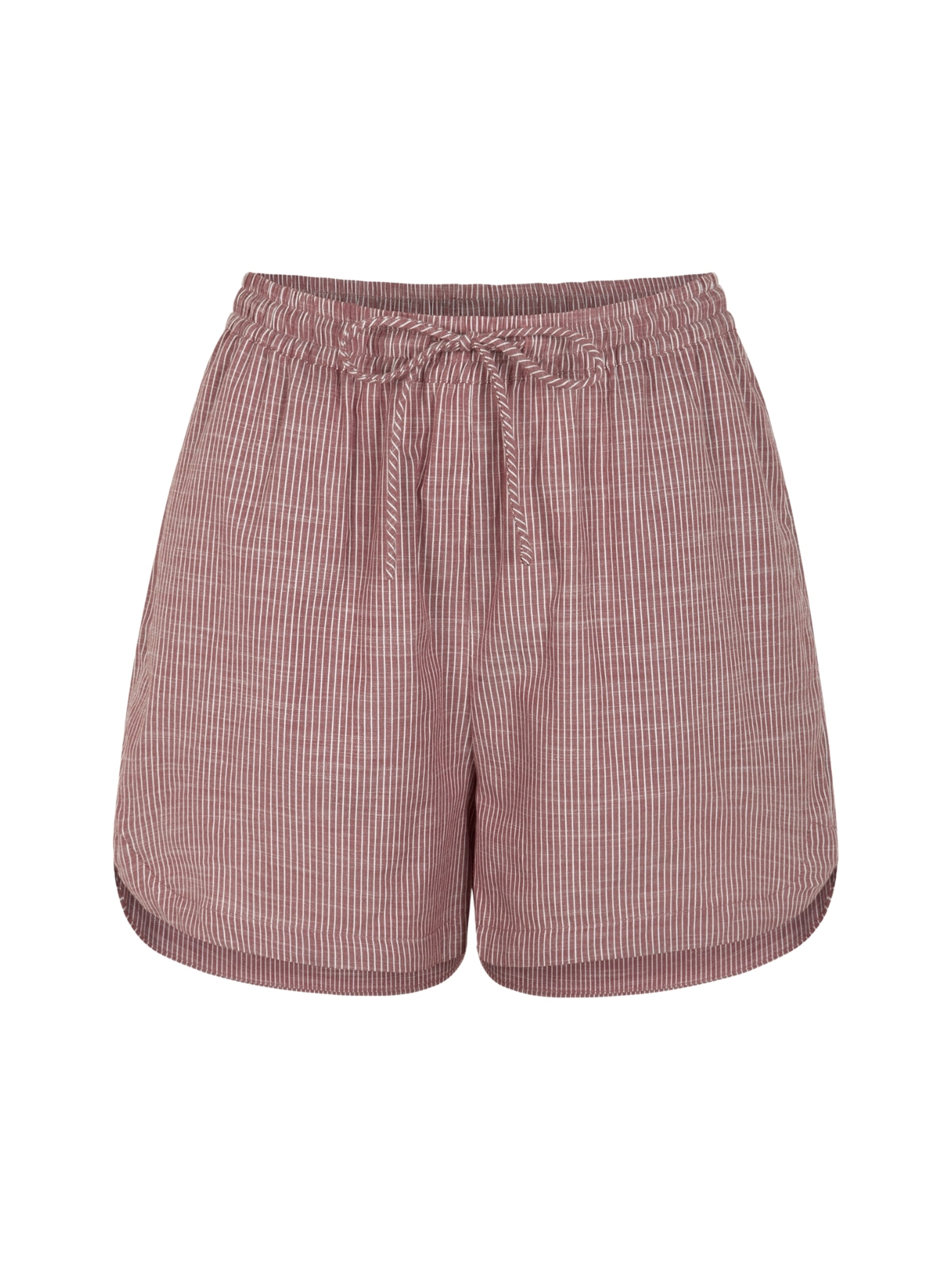 Pantalon 'Ebbi' Soft Rebels en marron : devant