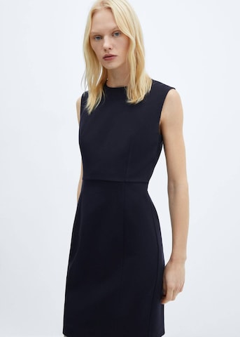MANGO Knitted dress 'Paloma' in Blue