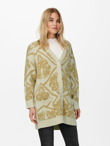 ONLY Strickjacke in Grün: Vorderseite