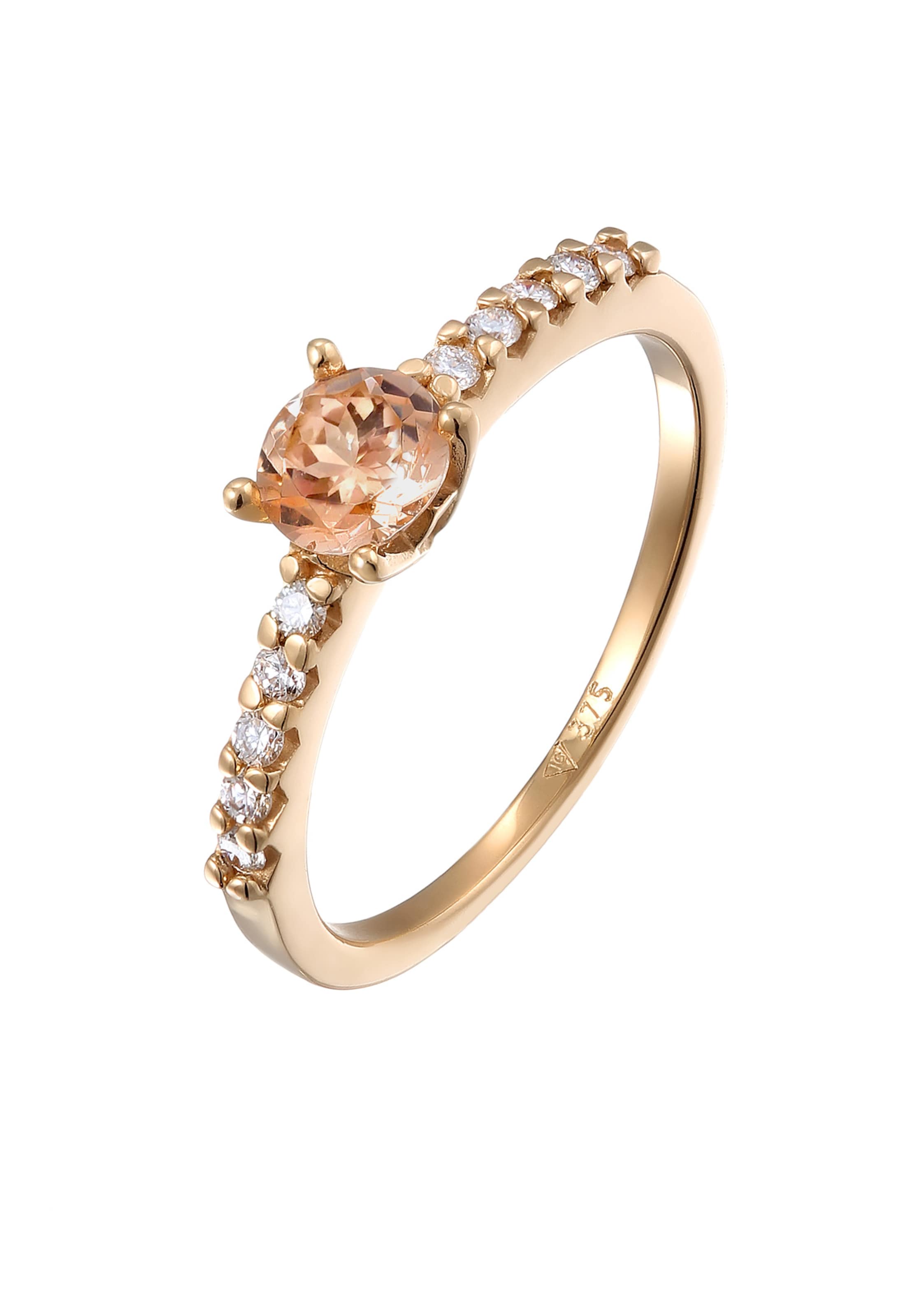 Bague Elli DIAMONDS en or : devant