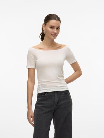 VERO MODA T-Shirt 'VMFiona' in Weiß: Vorderseite