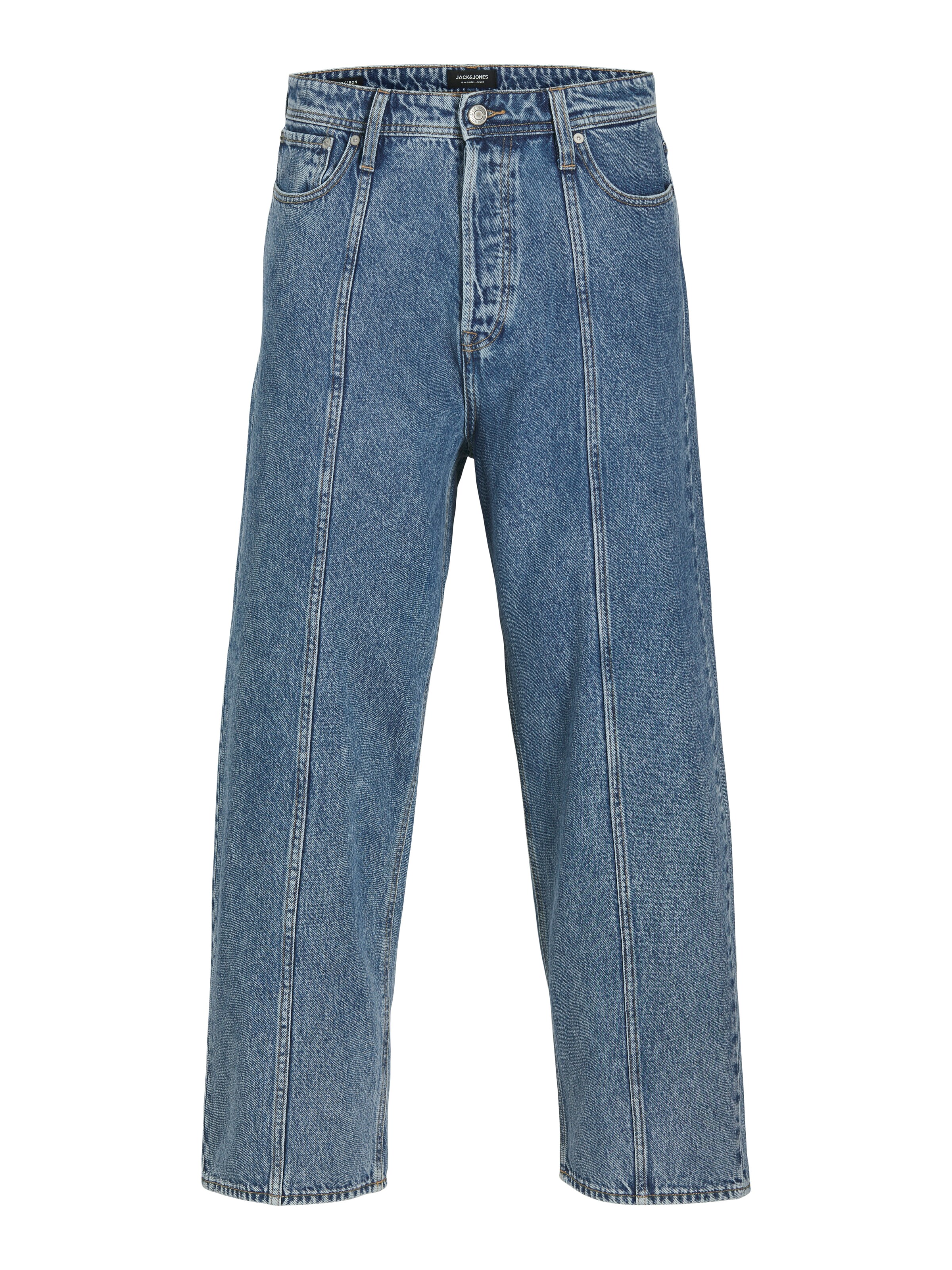 JACK & JONES Voľný strih Džínsy 'JJIRON JJORIGINAL' - Modrá: predná strana