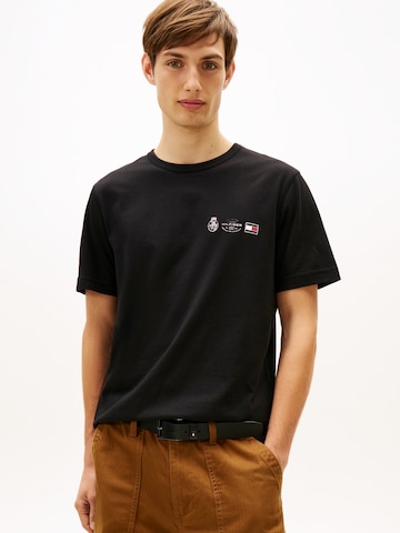 TOMMY HILFIGER Shirt in Zwart: voorkant