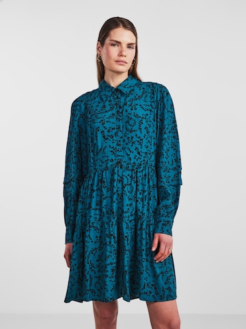 Y.A.S Shirt Dress 'MINUA' in Blue