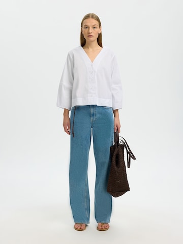 SELECTED Blouse 'SLFBEA' in White