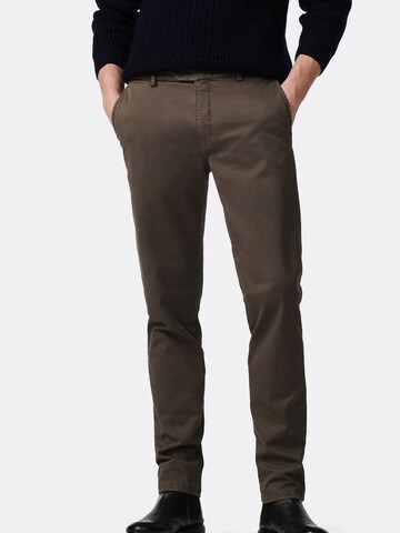 MMXGERMANY Slim fit Chino Pants in Grey: front