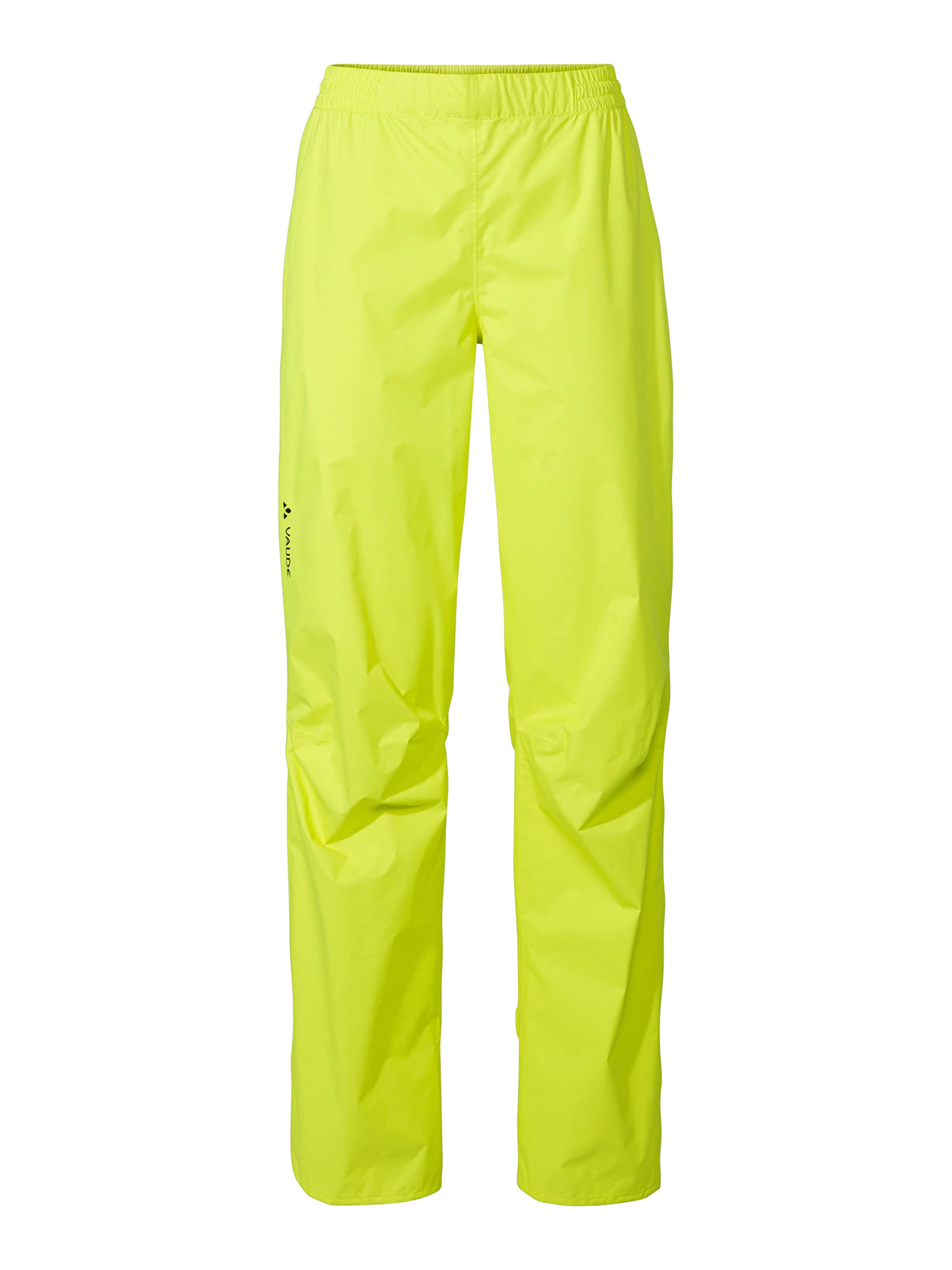 VAUDE Regular Outdoorbroek 'Drop' in Geel: voorkant